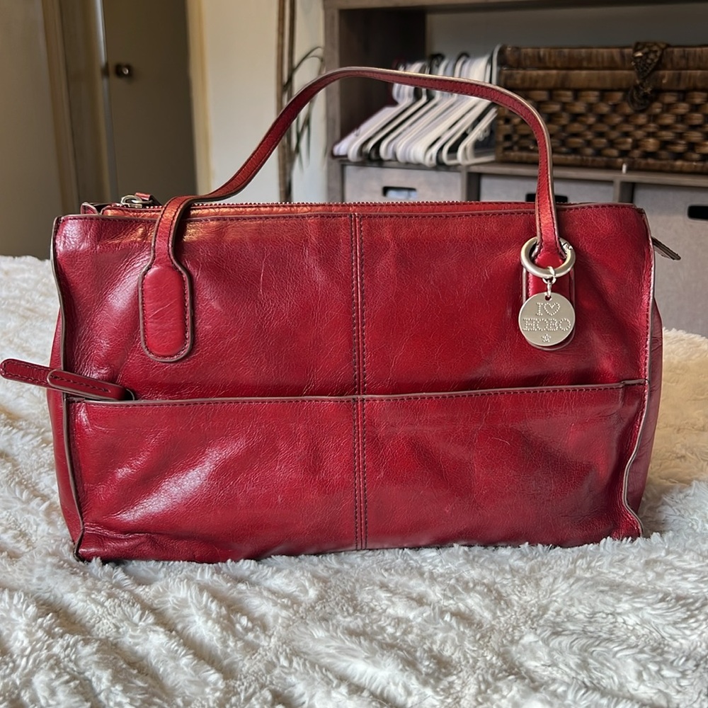 Vintage HOBO bags Friar in crimson - Picture 2 of 16